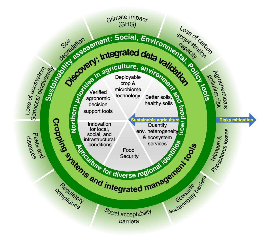 A systems diagram of boreal agricultural feasibility